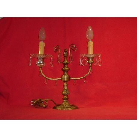 RESTAURACION CANDELABRO BRONCE