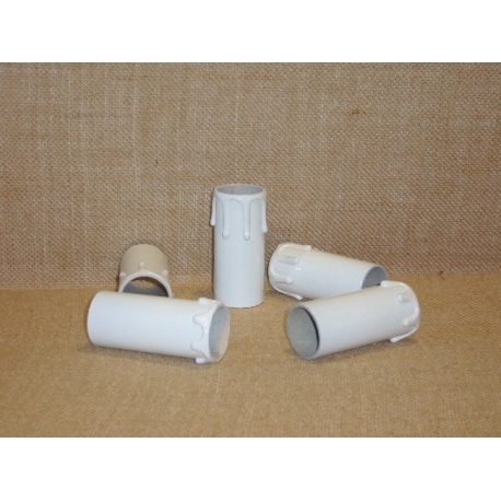 161-2899 FUNDA VELA GOTAS BLANCA CARTON.