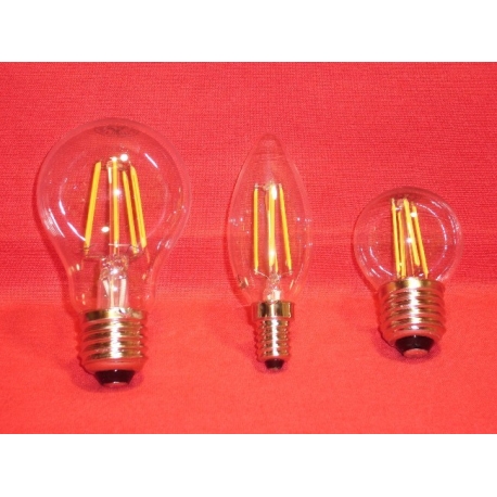 NUEVAS BOMBILLAS CON FILAMENTO LED, LUZ AMBIENTE.